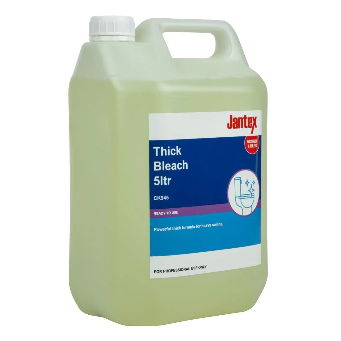 Jantex Pro Thick Bleach 5 Litre - Image 2