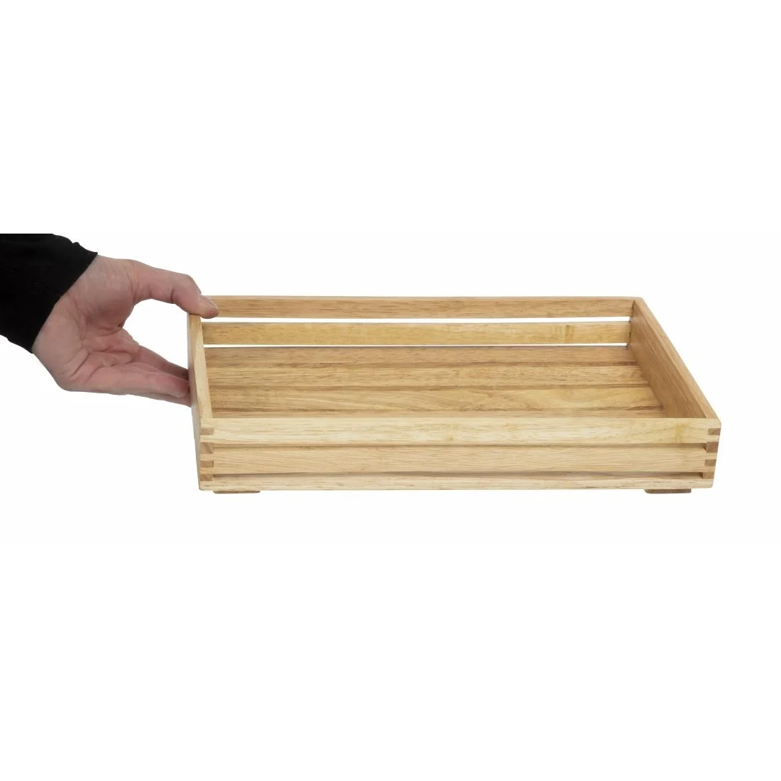 Olympia Low Sided Wooden Crate - Image 6