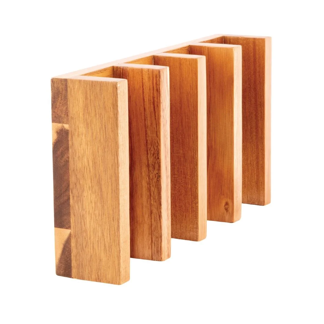 Olympia acacia wood Taco Stand - Image 3