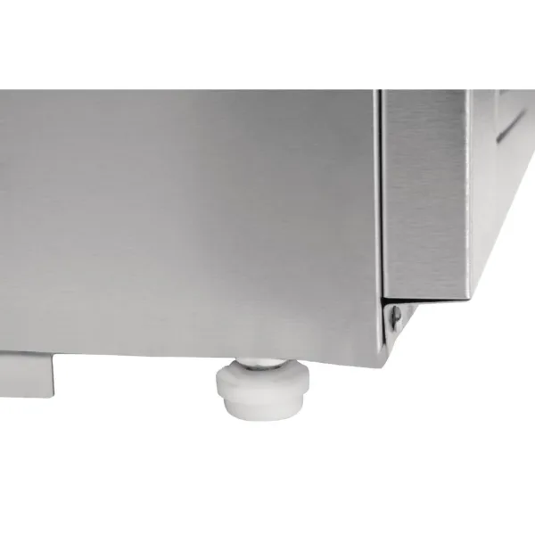Polar 3 Door Refrigerated Counter with Marble Work Top 368Ltr