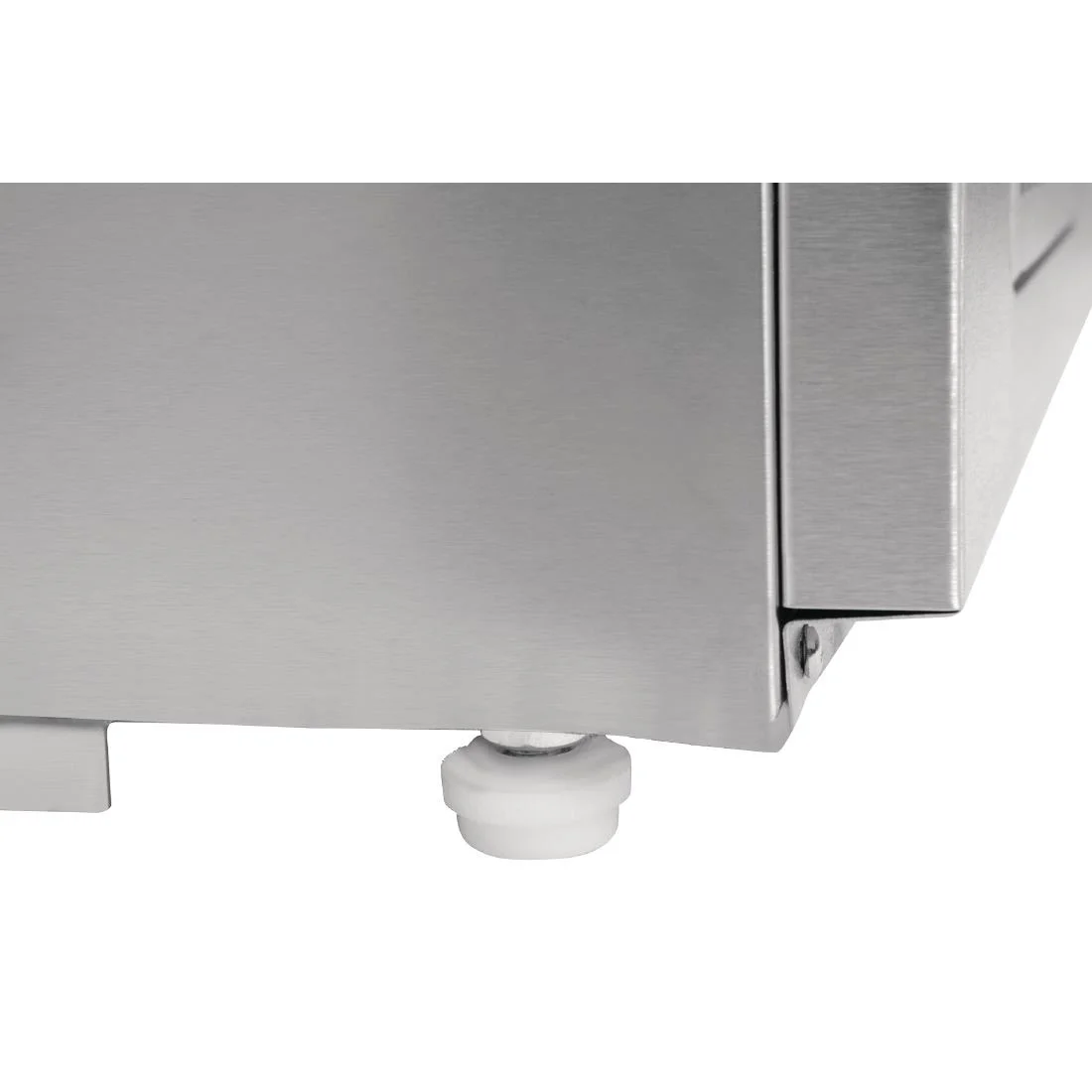 Polar 3 Door Refrigerated Counter with Marble Work Top 368Ltr - Image 11