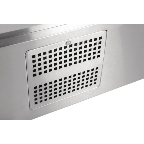 Polar 2 Door Compact Counter Fridge 240Ltr