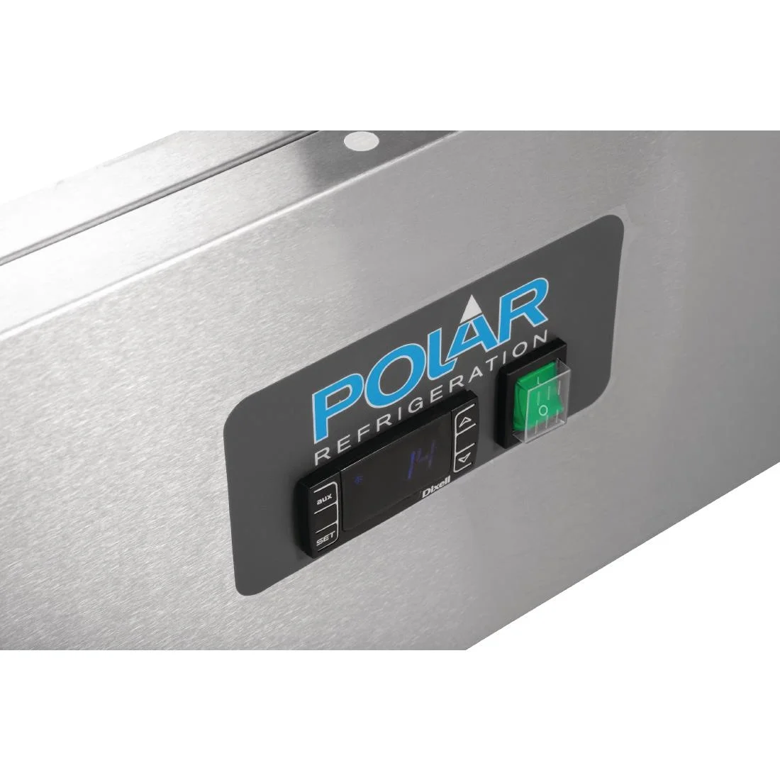 Polar 3 Door Refrigerated Counter with Marble Work Top 368Ltr - Image 13