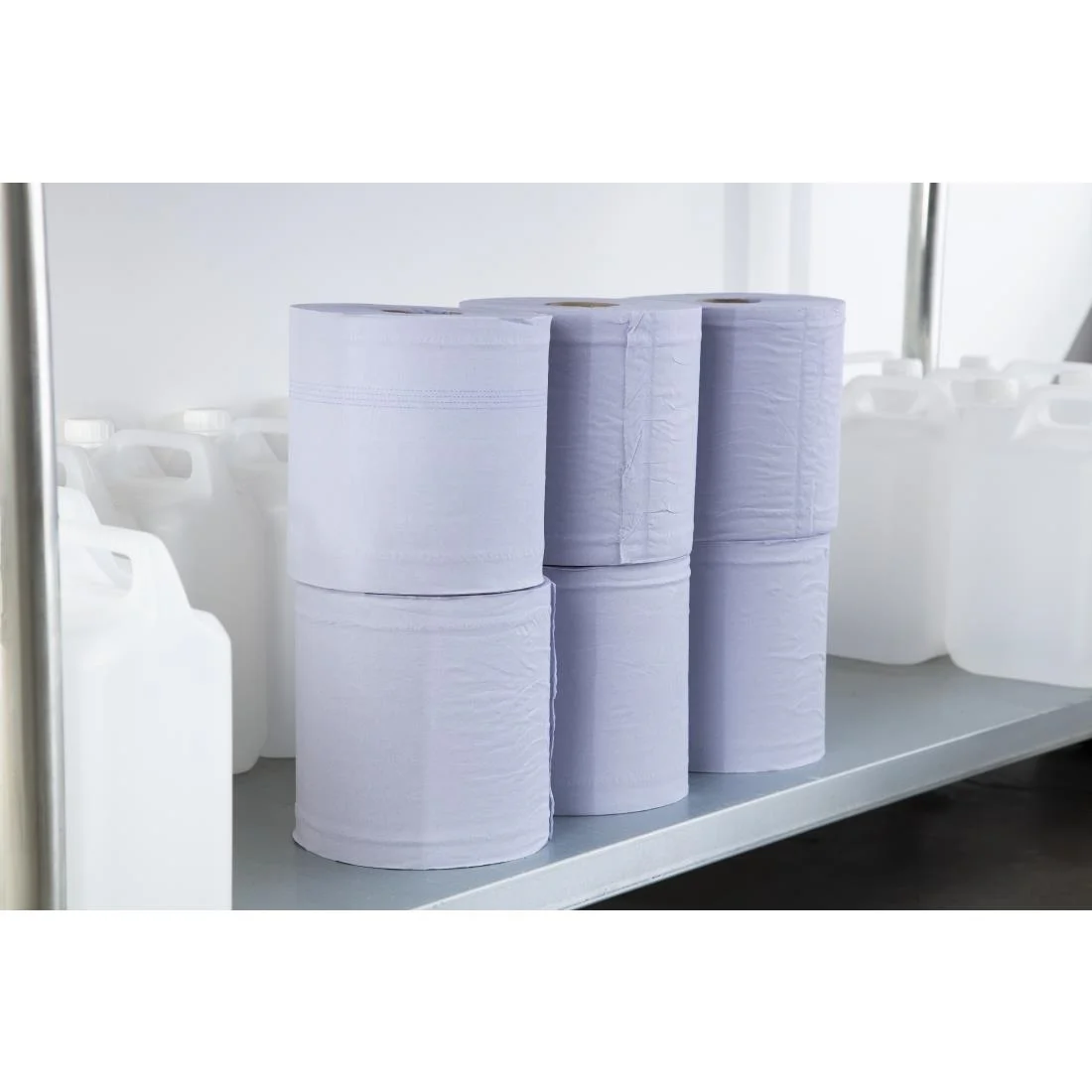 Tork Centrefeed Wiper Dispenser Refill Blue (Pack Of 6) - Image 4