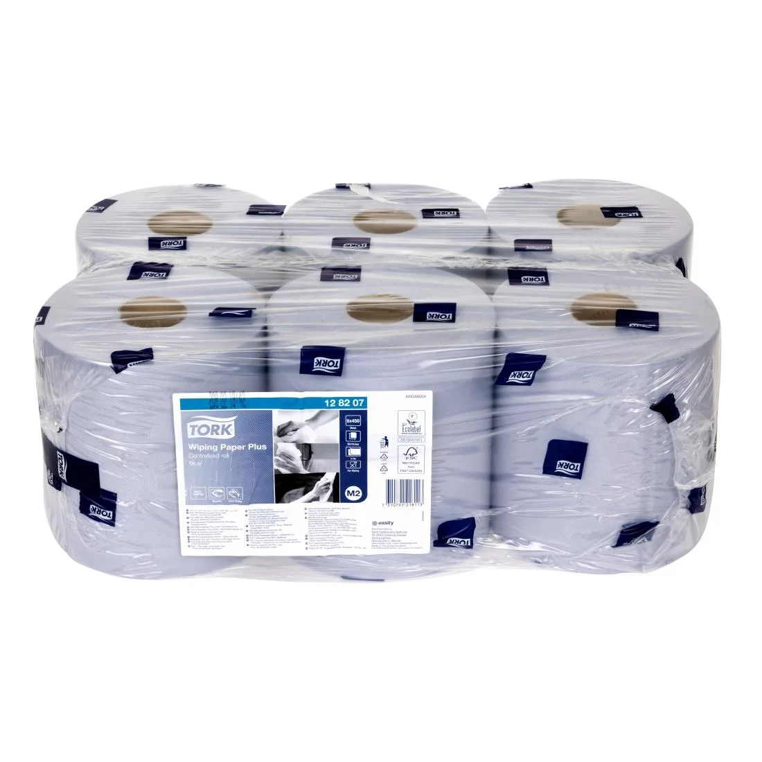 Tork Centrefeed Wiper Dispenser Refill Blue (Pack Of 6) - Image 7
