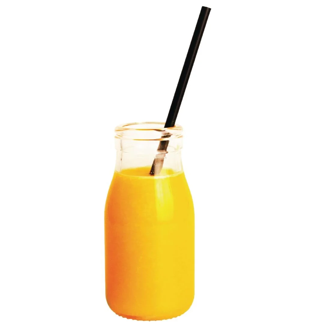 Olympia Glass Milk Bottle 200ml - Image 2