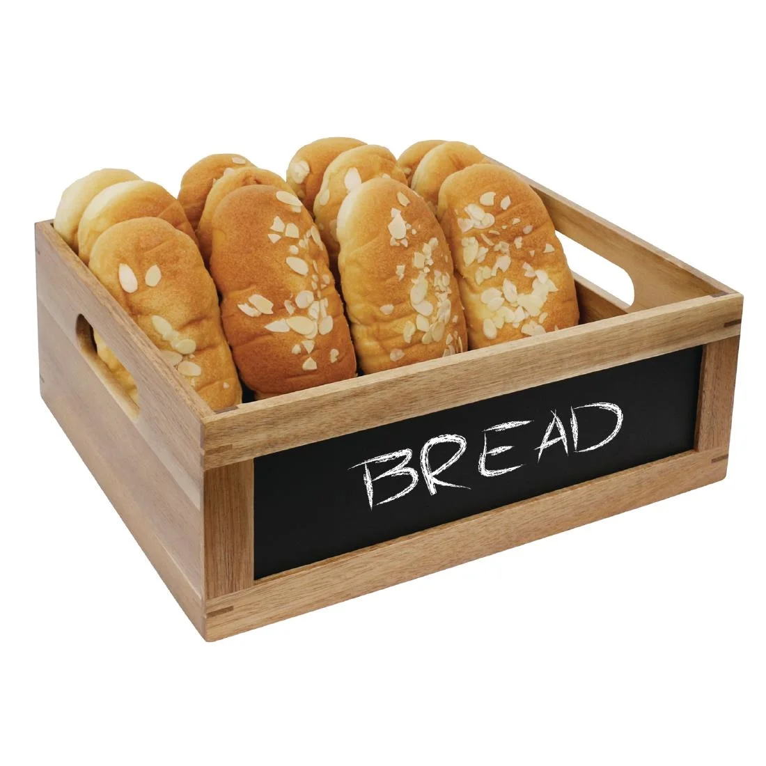 Olympia Bread Crate with Chalkboard 1/2 GN - Image 2