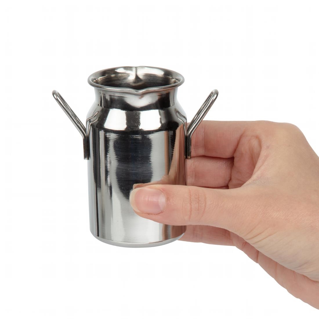 Mini Milk Churn Stainless Steel Medium