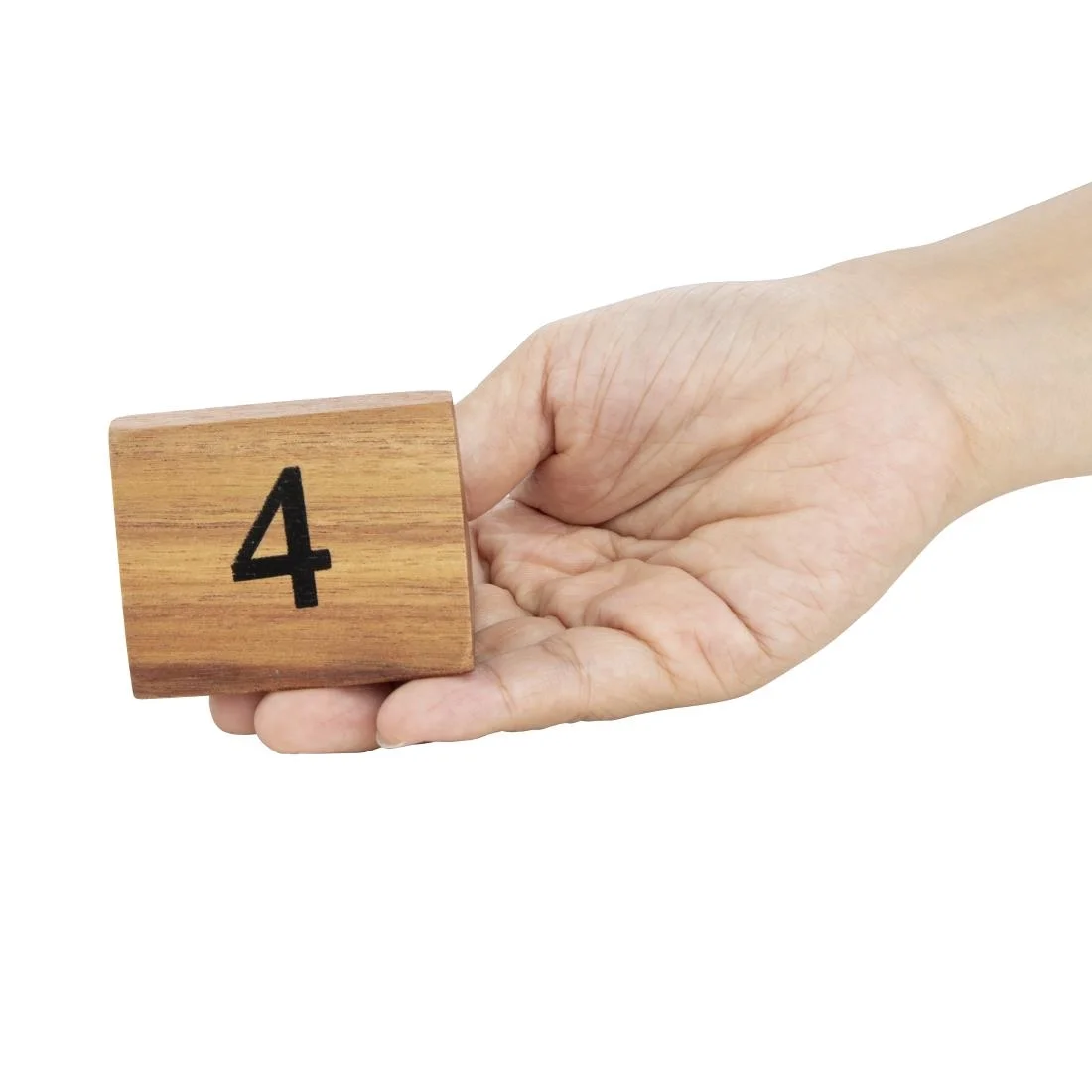Olympia Acacia Table Number Signs Numbers - Image 4