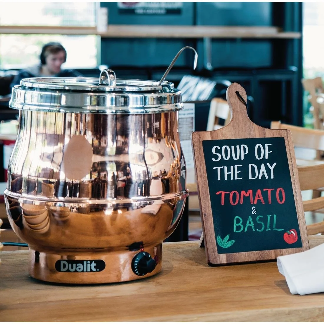 Dualit  Hotpot Soup Kettle Copper 11Ltr - Image 3