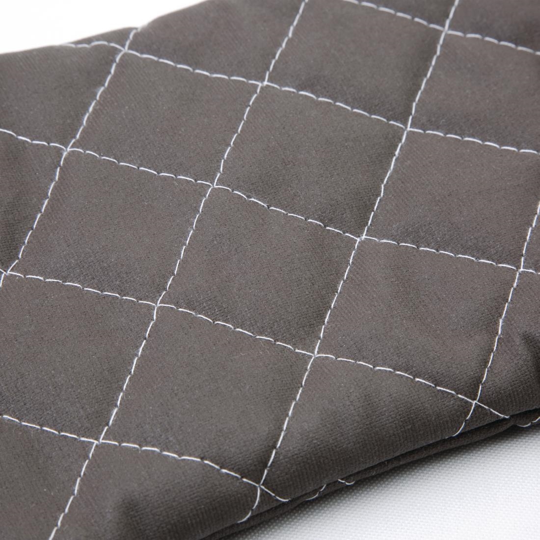 Vogue Flame Retardant Tan Oven Mitt 17"