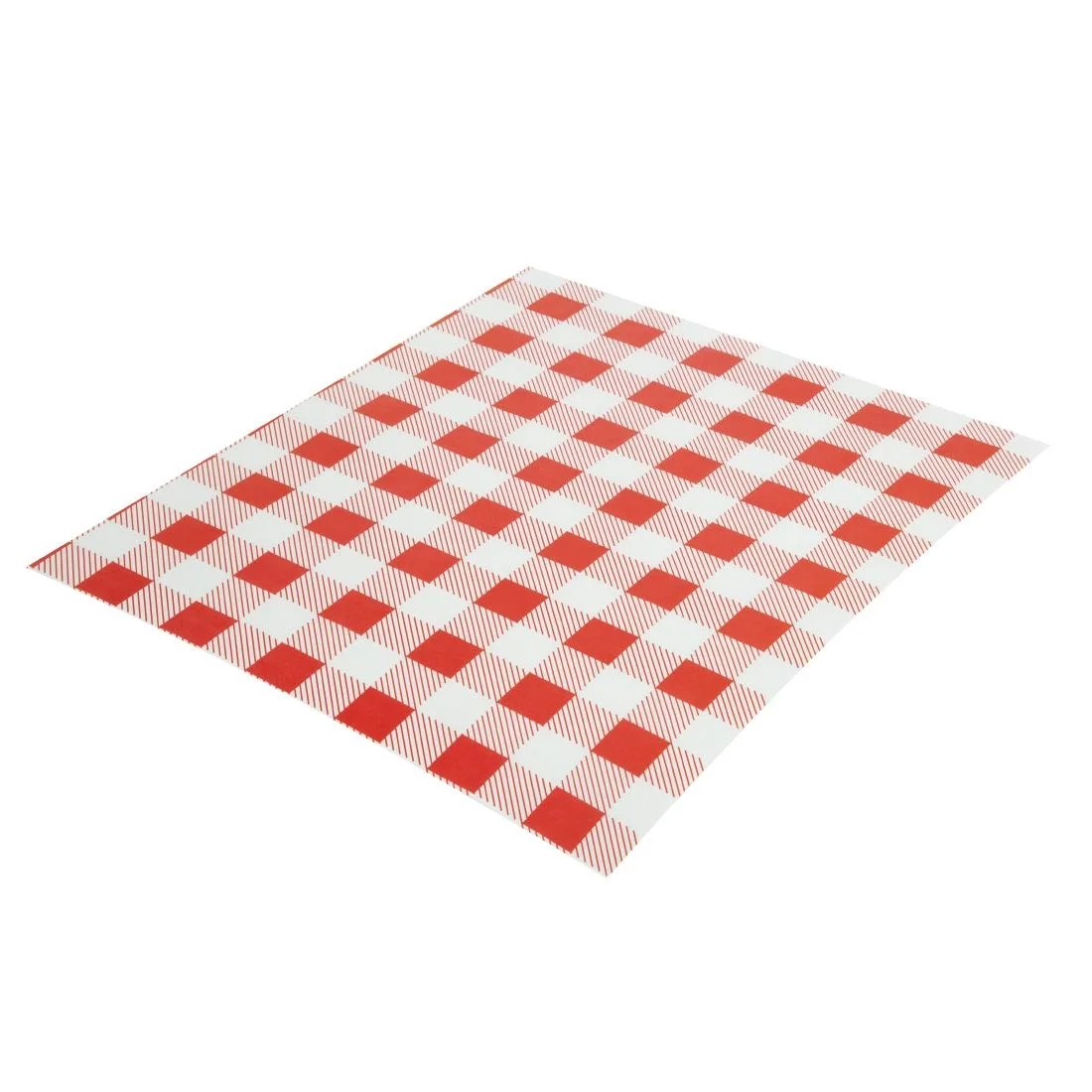 Greaseproof Paper Sheets Red Gingham 310 x 380mm (Pack of 200) - Image 2