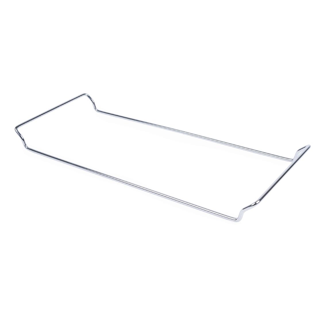 Round Pizza Stone with Metal Serving Rack