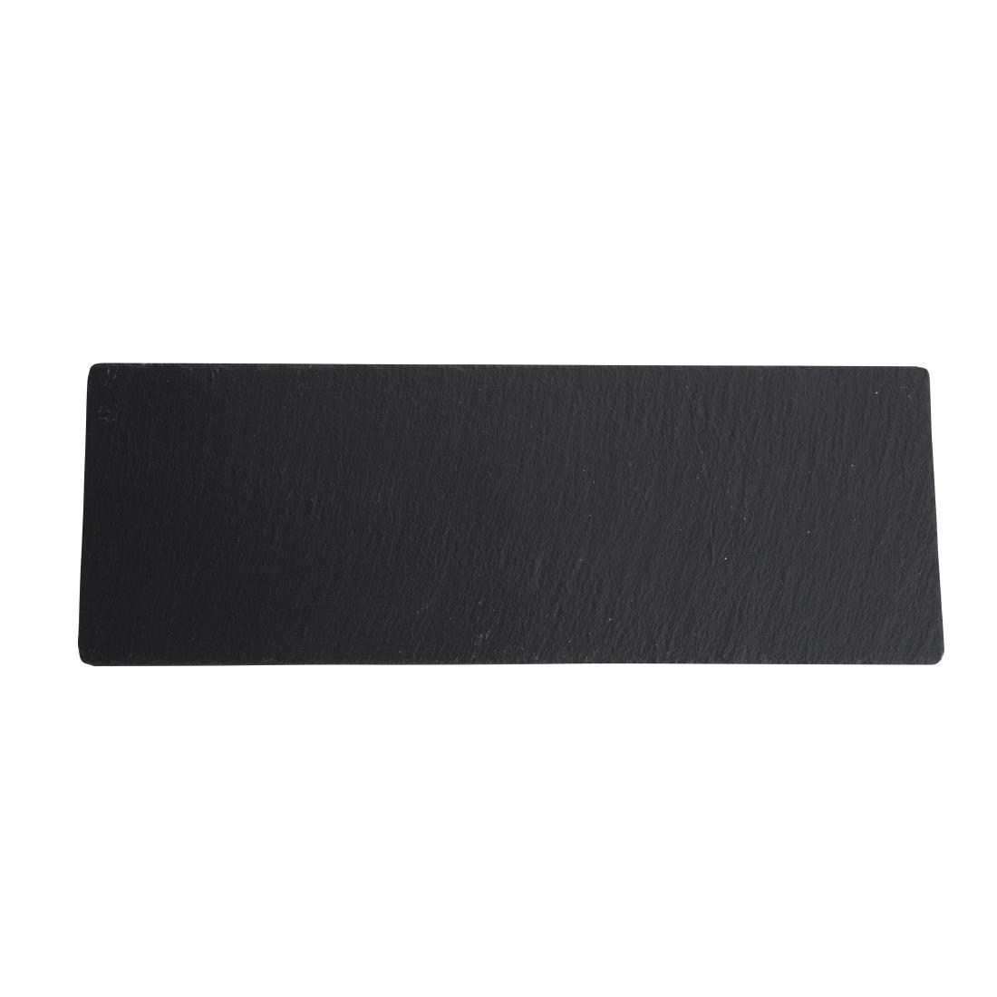 Olympia Smooth Edged Slate Platter 280x100mm