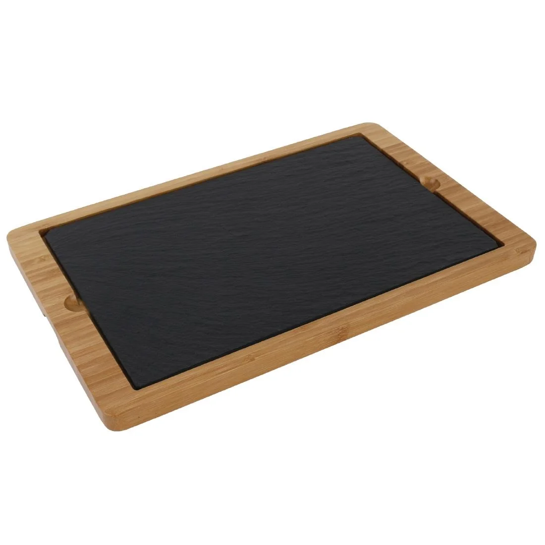 Olympia Smooth Edged Slate Platter 280x180mm - Image 3