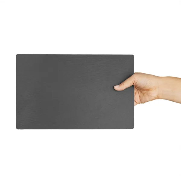 Olympia Smooth Edged Slate Platter 280x180mm