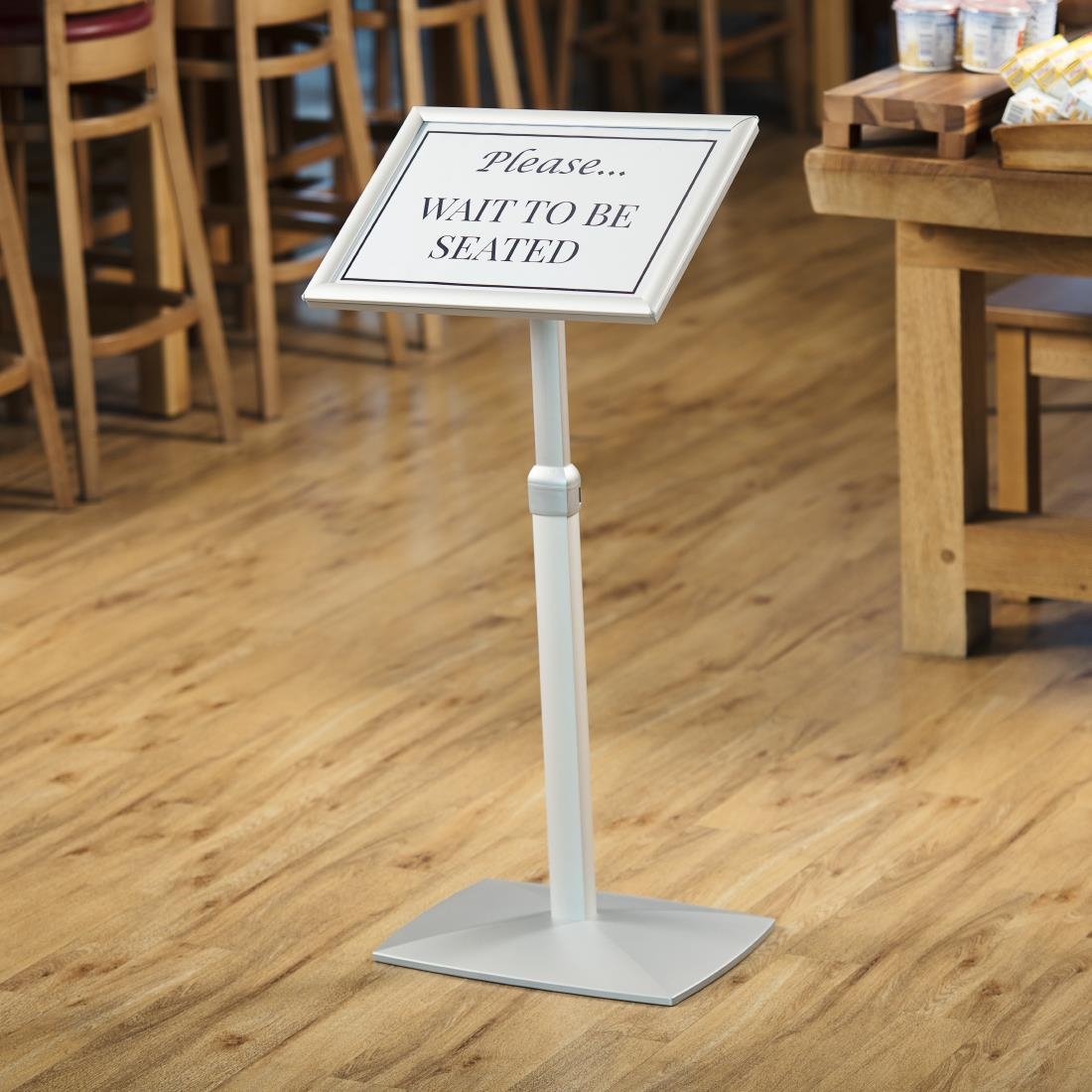 Freestanding Aluminium Menu Display Stand A3