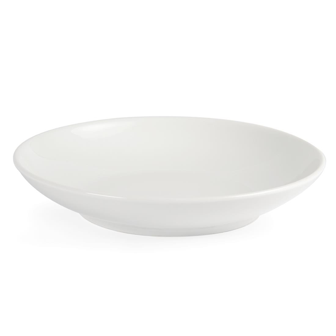 Olympia Whiteware Deep Plates 260mm