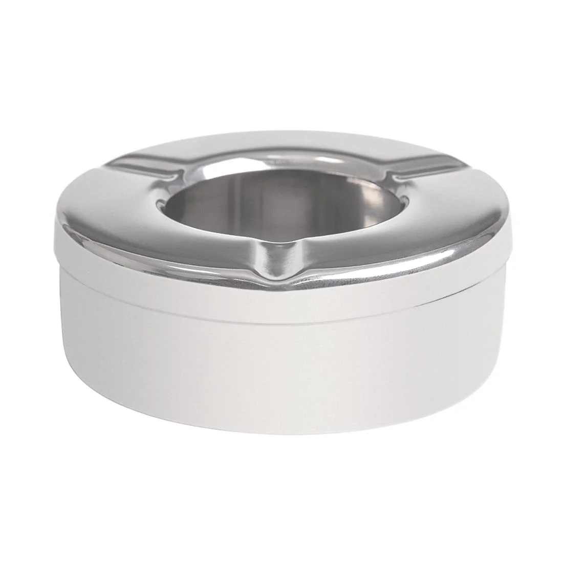 Olympia Stainless Steel Windproof Ashtray 90mm - Image 3