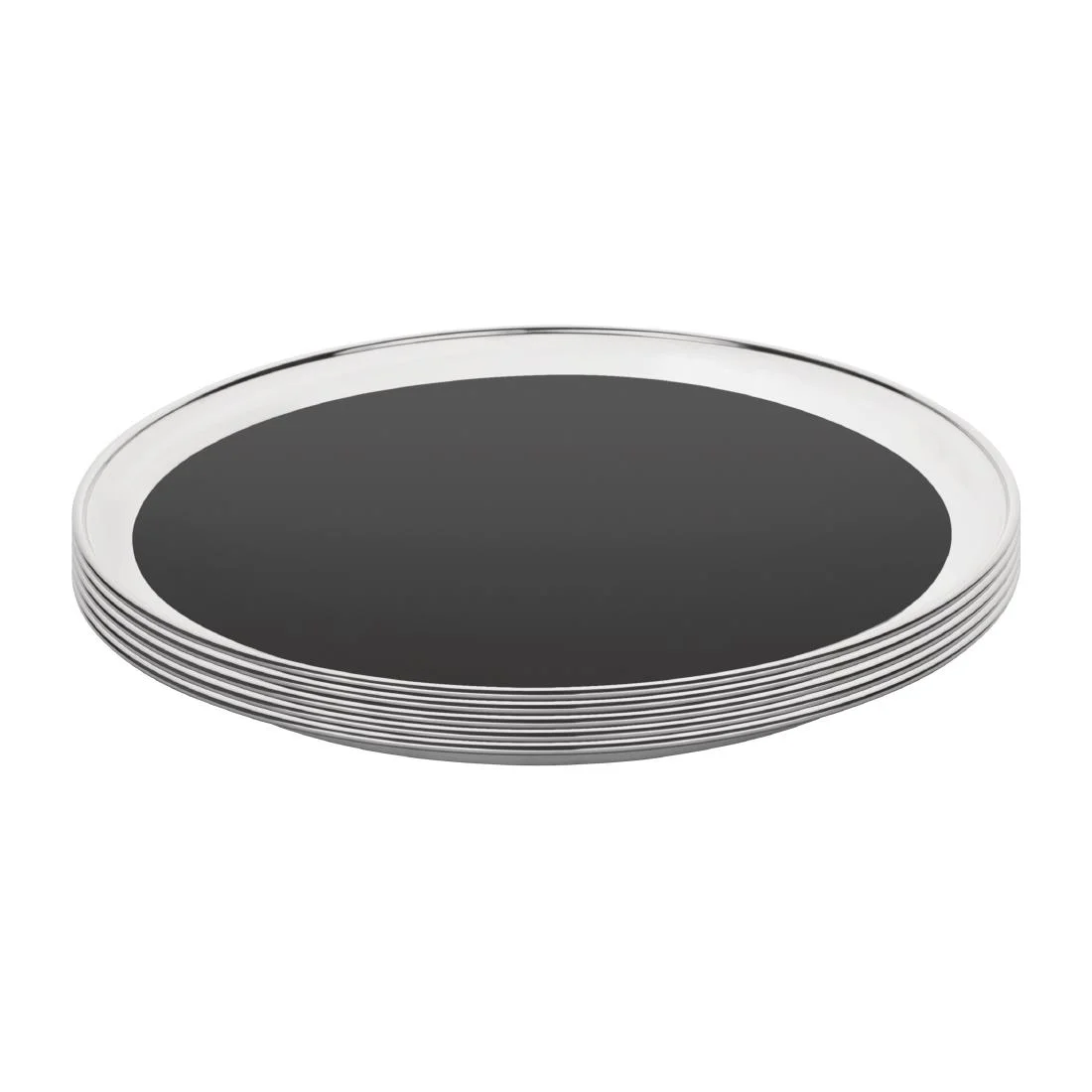 Olympia Non Slip Bar Tray Round 14 in - Image 2