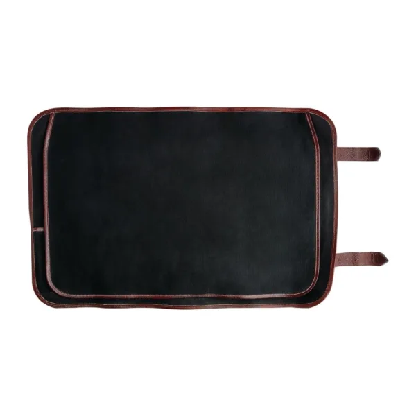 Boldric Canvas Knife Bag Black 9 Slots