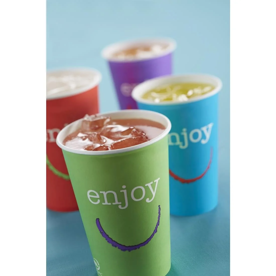Huhtamaki Enjoy Paper Cold Cups 455ml / 16oz (Pack of 1000) - Image 4