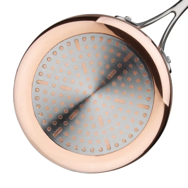 Vogue Tri Wall Copper Saucepan 180mm