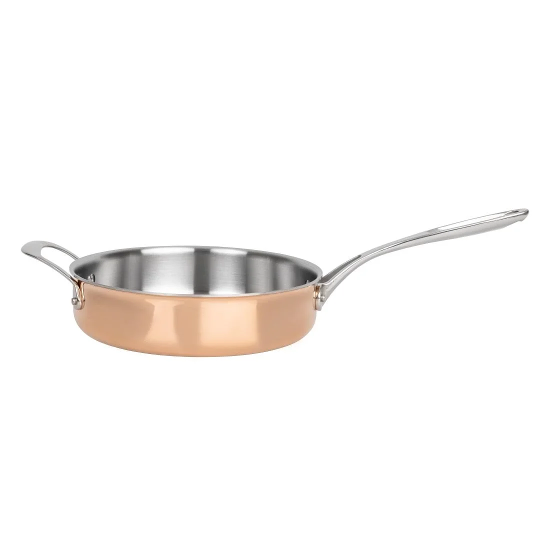 Vogue Tri Wall Copper Saute Pan 240mm - Image 3