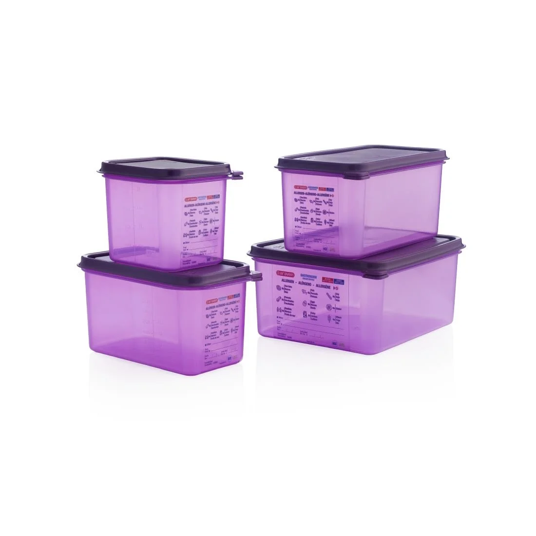 Araven 1/3 GN Polypropylene Gastronorm Food Container 6L - Image 3