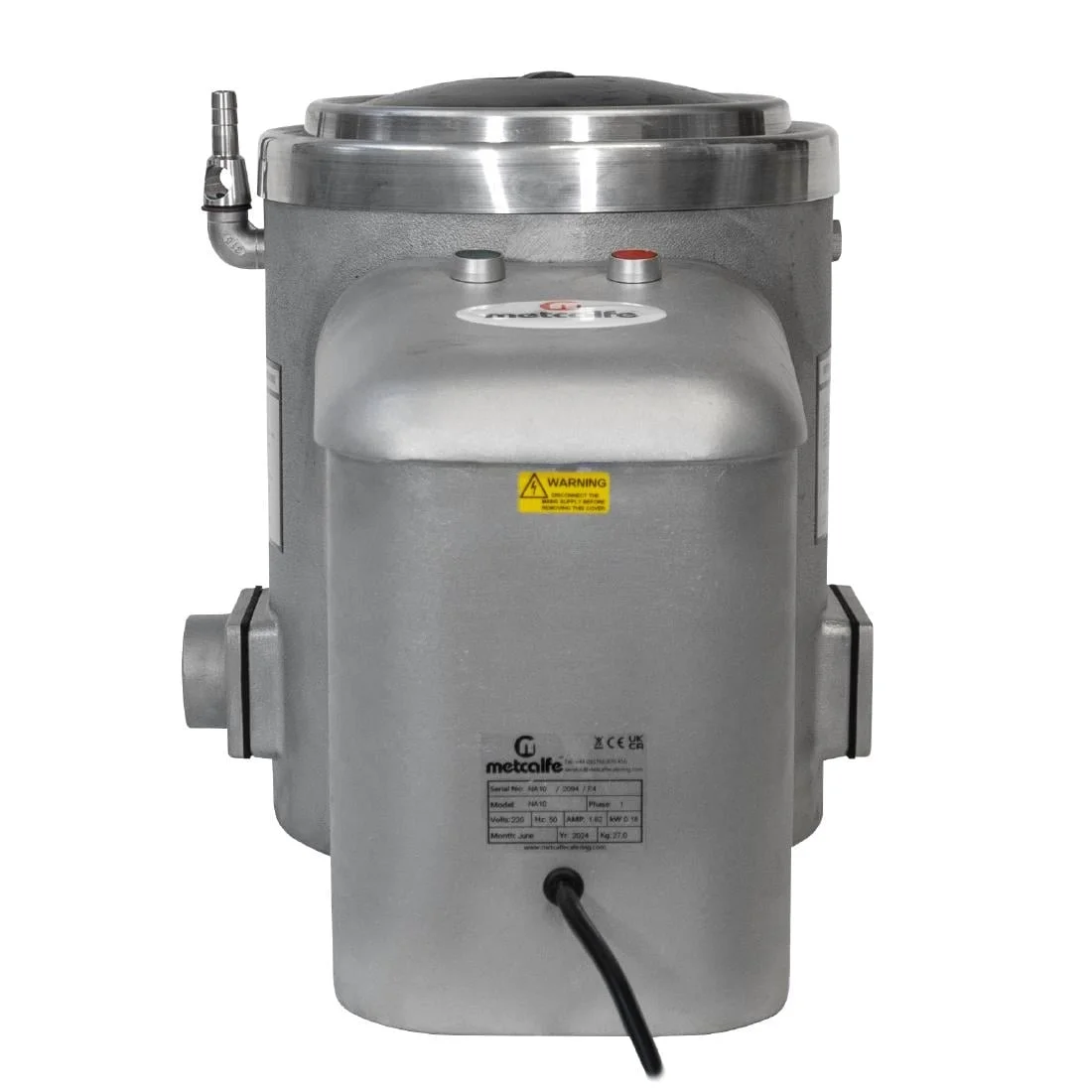 Metcalfe Potato Rumbler Aluminium NA10 with Installation Kit - Image 4