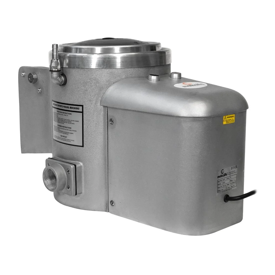 Metcalfe Potato Rumbler Aluminium NA10 - Image 2