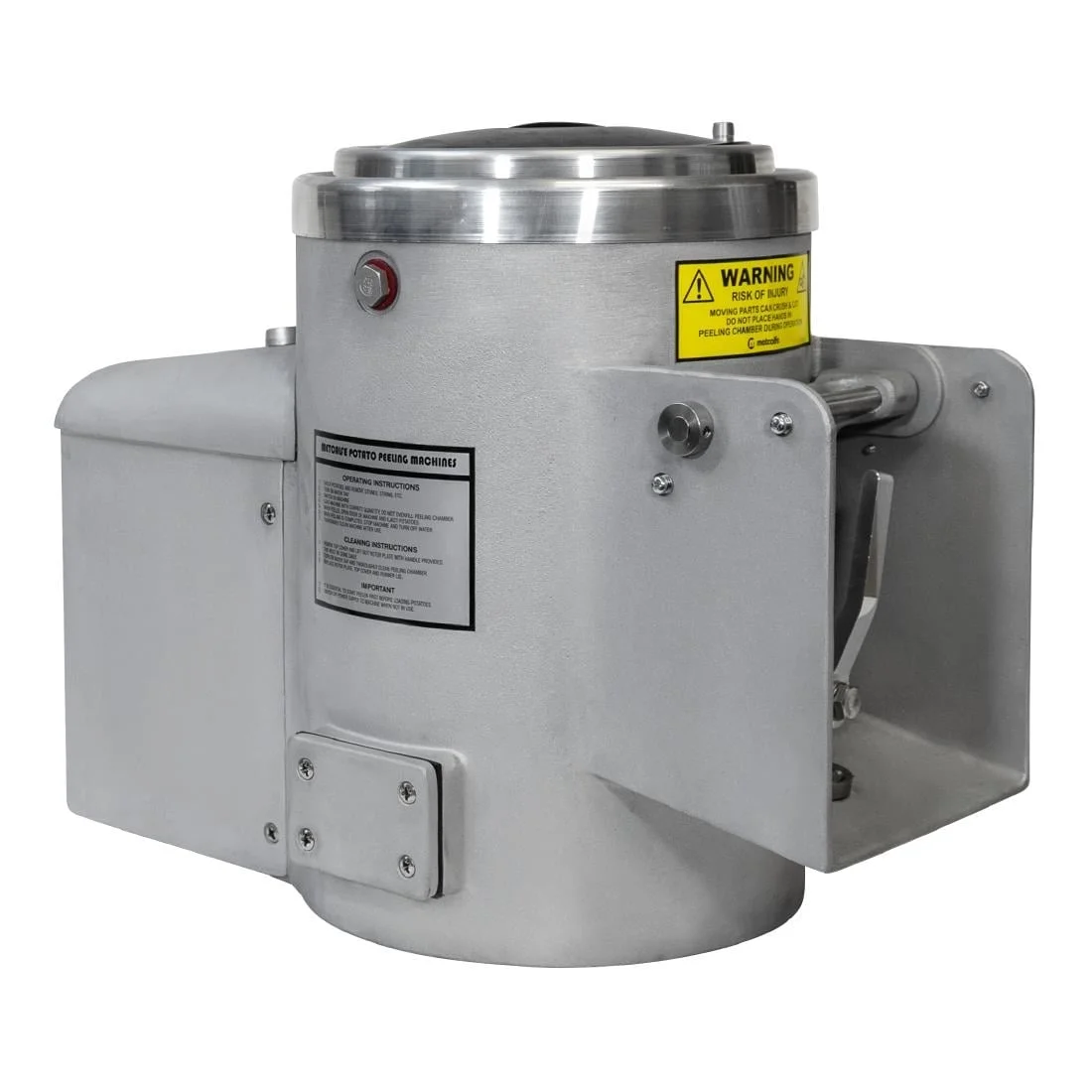 Metcalfe Potato Rumbler Aluminium NA15 with Installation Kit - Image 5