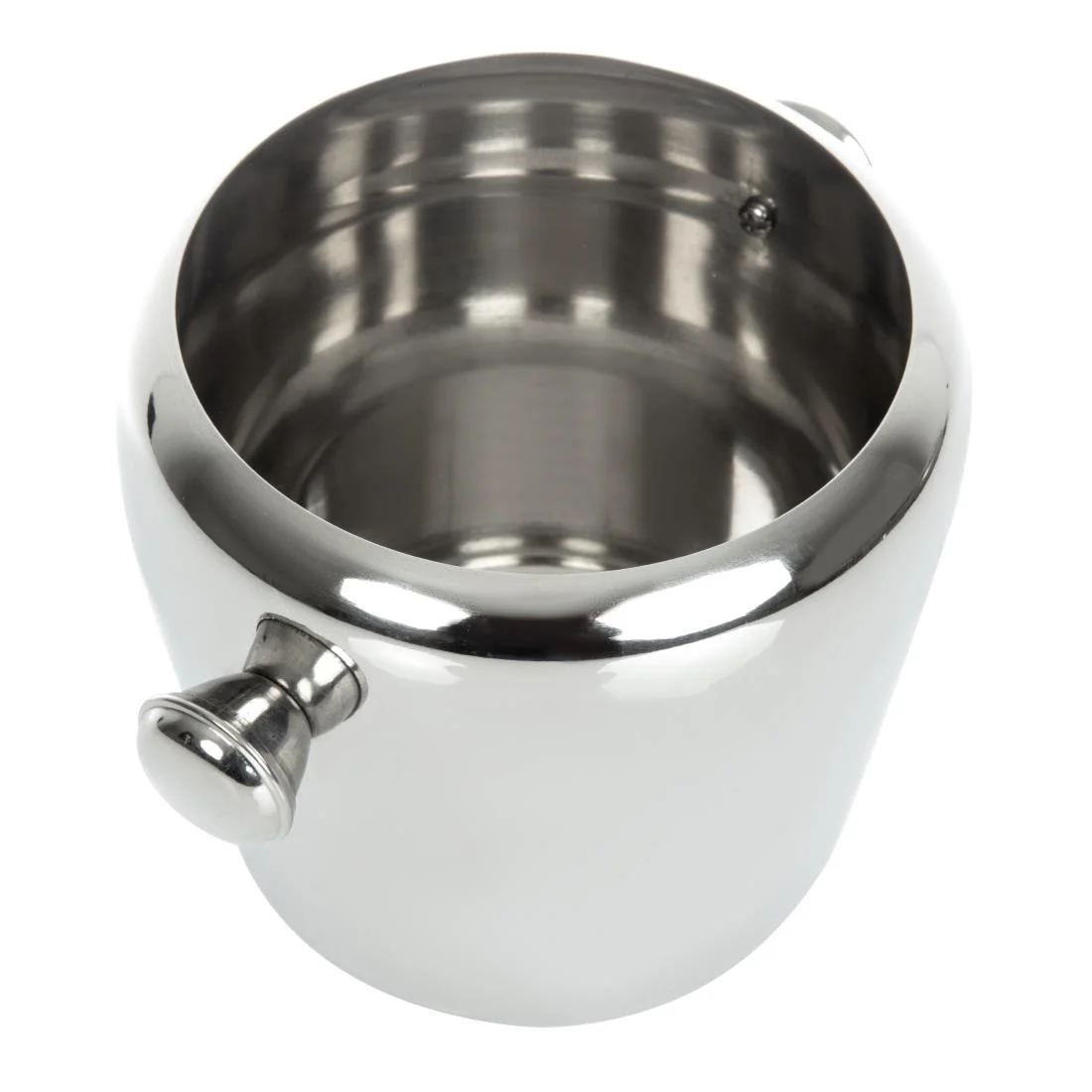 Olympia Mini Ice Bucket Stainless Steel 1Ltr - Image 2