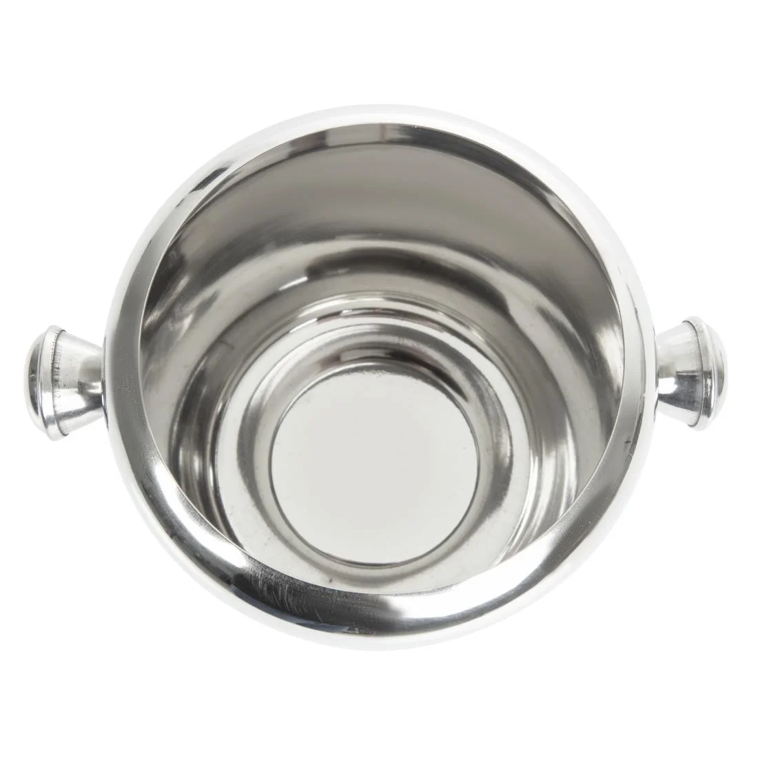 Olympia Mini Ice Bucket Stainless Steel 1Ltr - Image 4