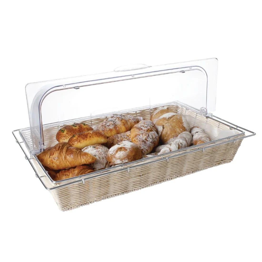 Olympia Polycarbonate Rolltop Cover GN 1/1 - Image 5