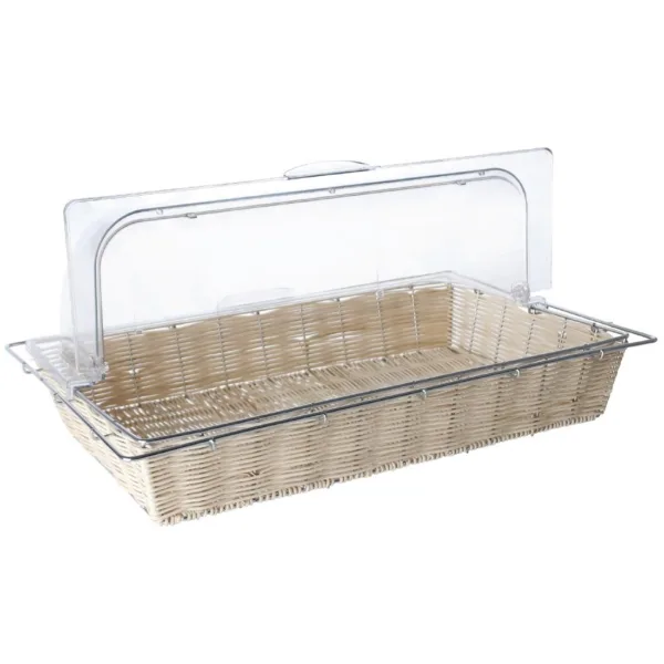 Olympia Polycarbonate Rolltop Cover GN 1/1