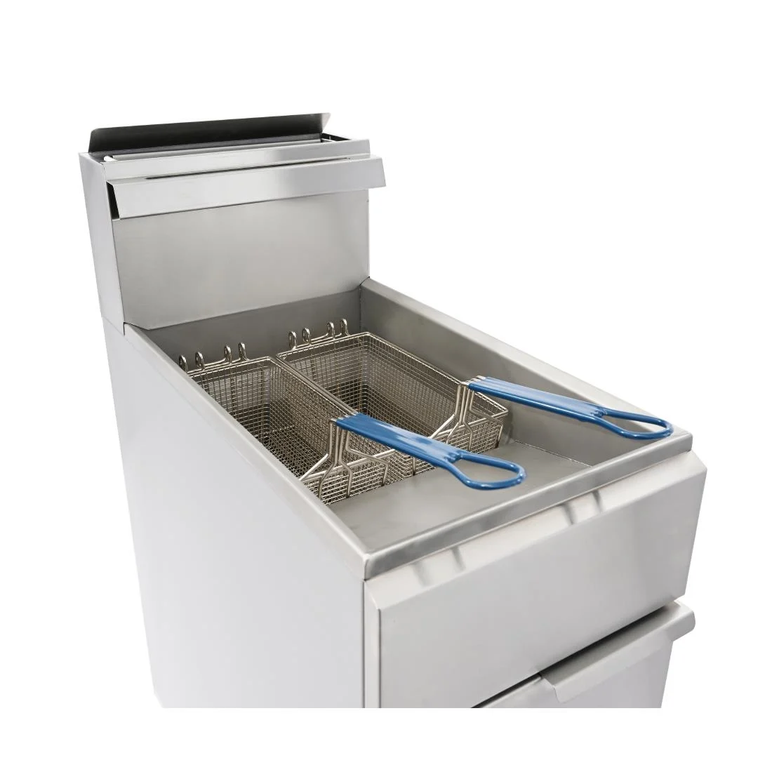 Imperial Propane Gas Single Tank Twin Basket Fryer IFS-40-OP