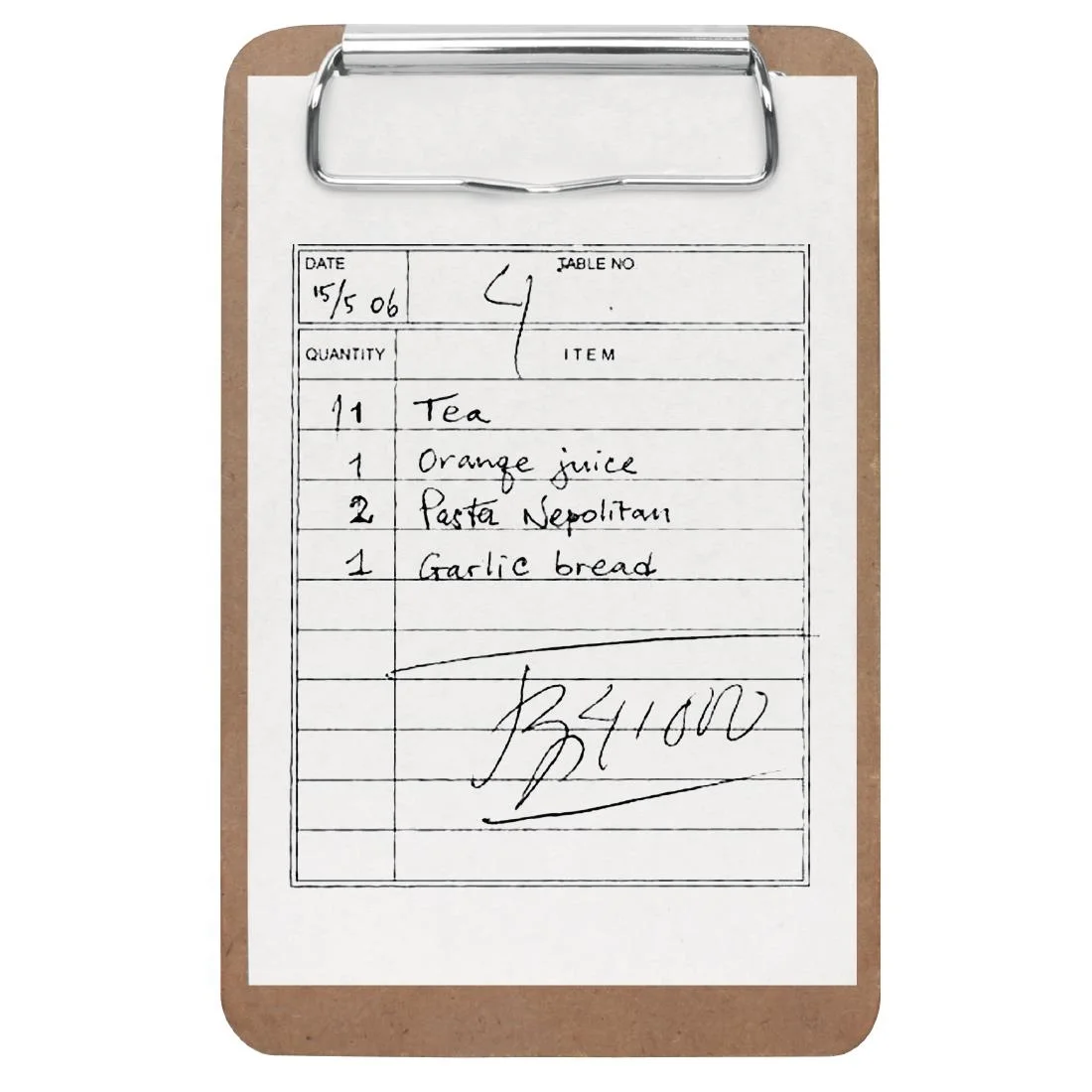Olympia Bill Presenter Mini Clipboard - Image 2