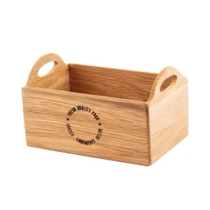 Olympia Oak Printed Table Caddy