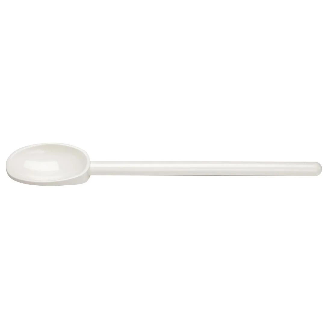 Mercer Culinary Hells Tools Mixing Spoon White 12" - Image 2