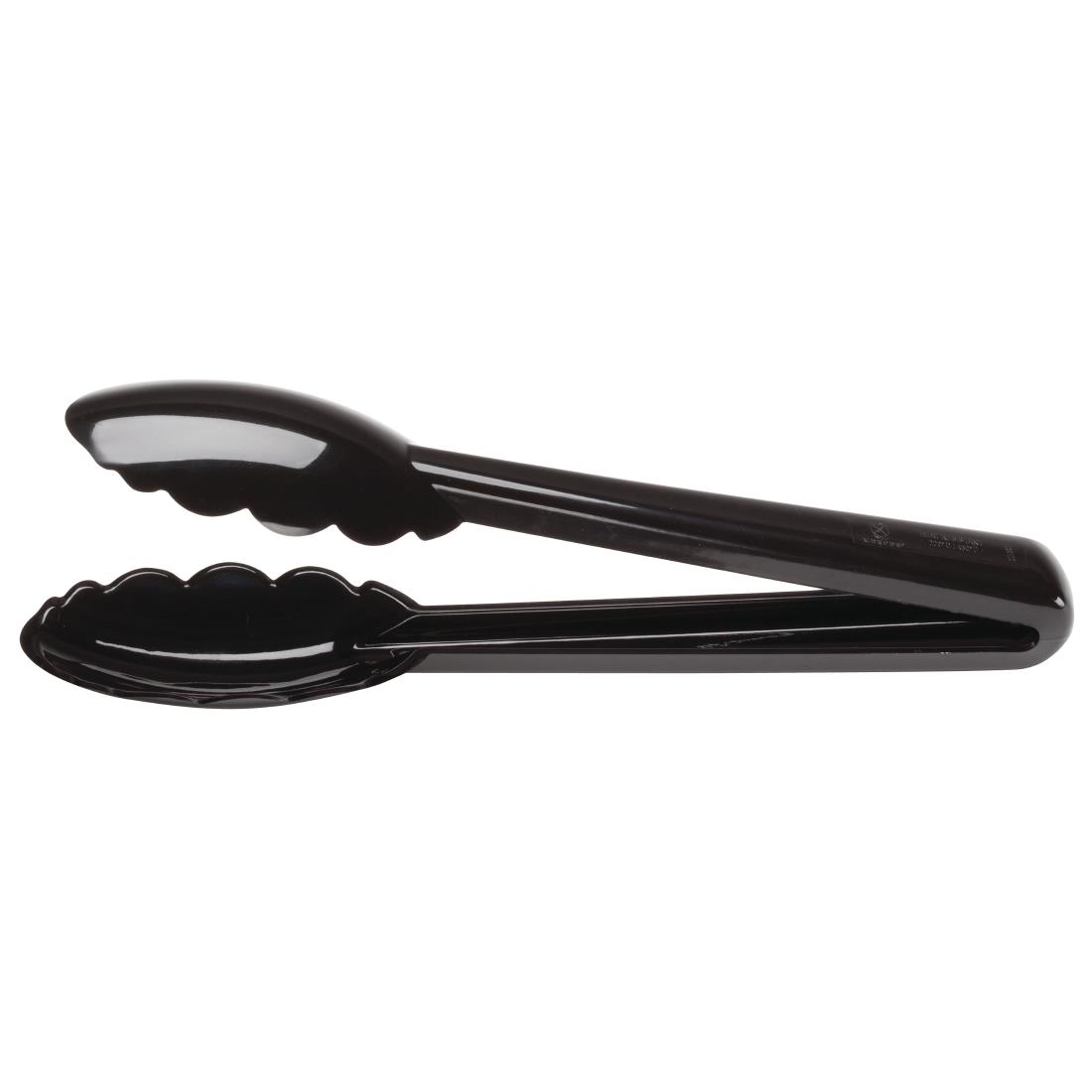 Mercer Culinary Hells Tools Tongs Black 9.5"