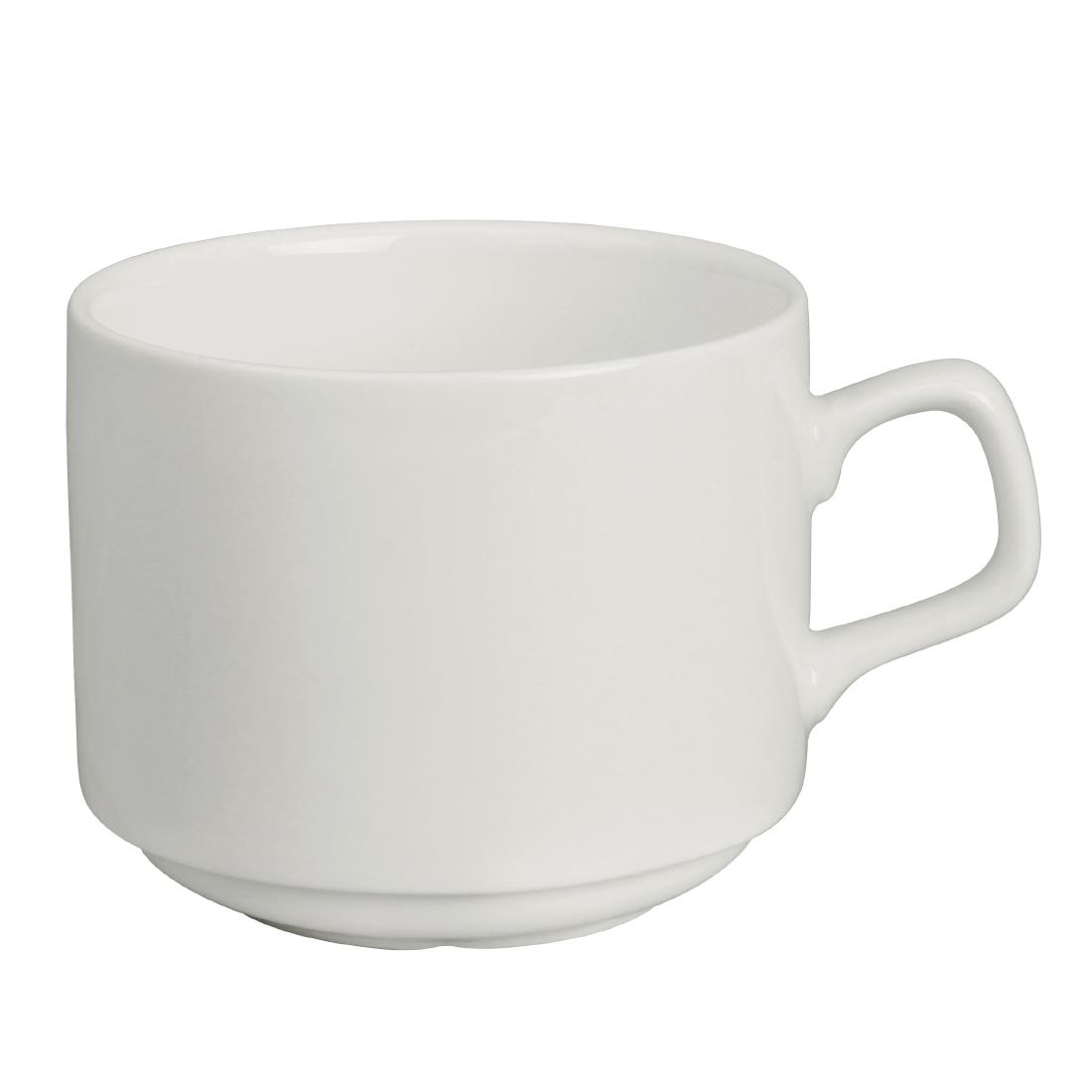 Lumina Fine China Stacking Cup 200ml