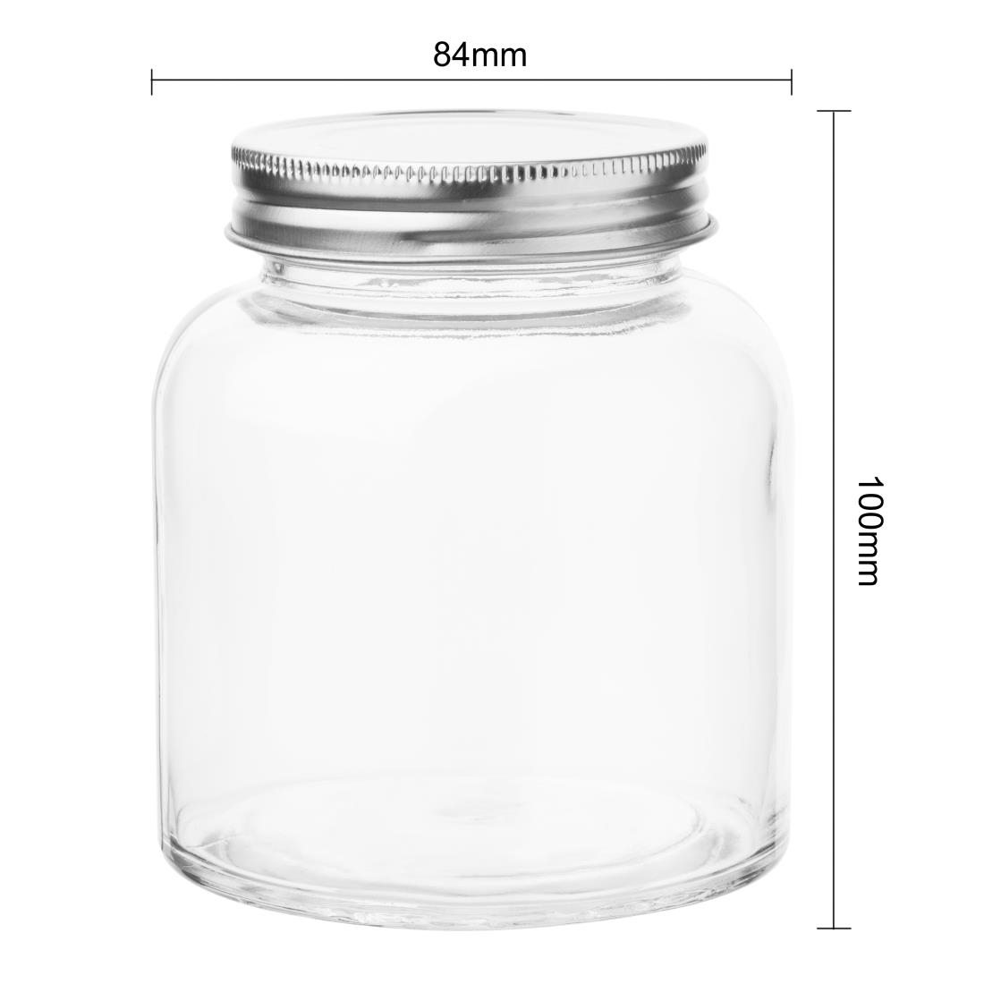 Vogue Screw Top Preserve Jar 330ml