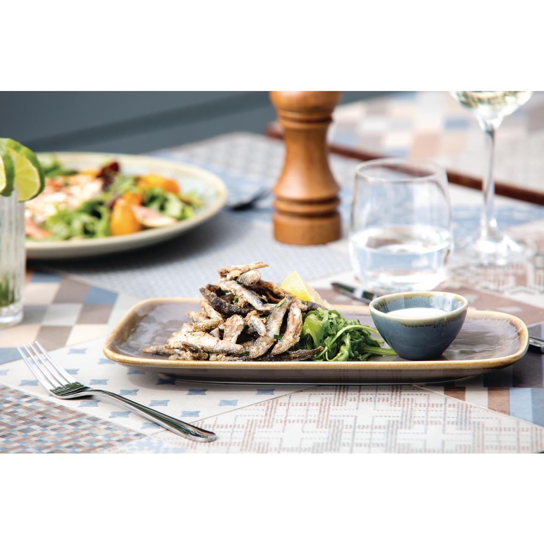 Olympia Kiln Dipping Pot Ocean 70mm