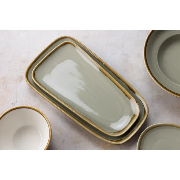 Olympia Kiln Platter Moss 295mm