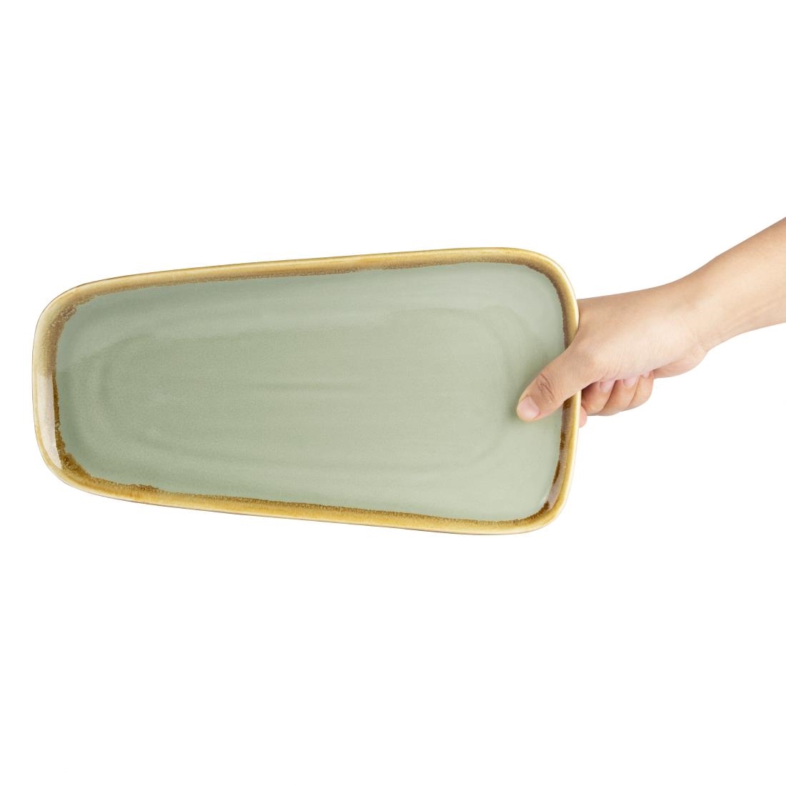 Olympia Kiln Platter Moss 295mm