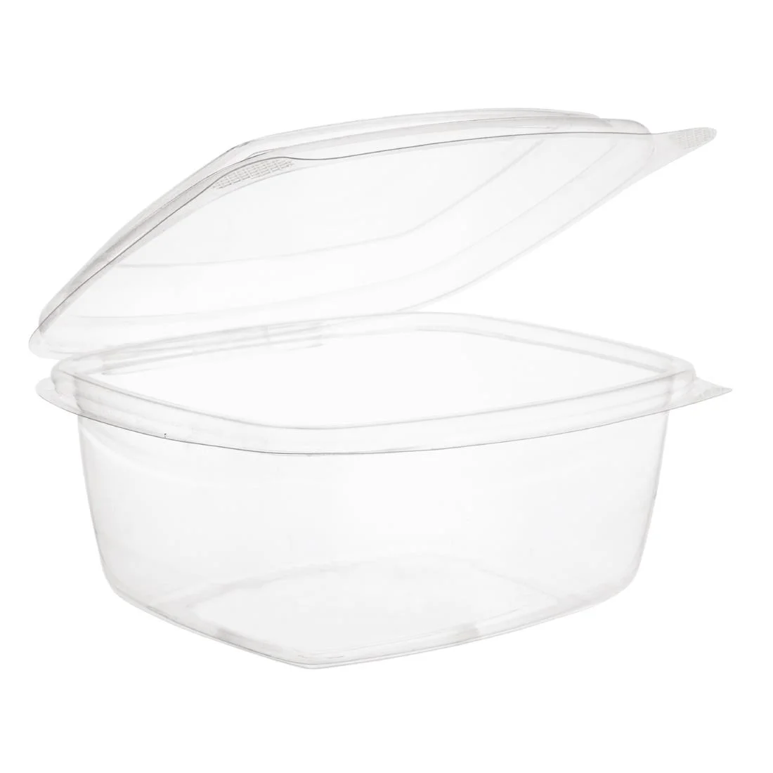 Vegware Compostable PLA Hinged-Lid Deli Containers 473ml / 16oz (Pack of 300) - Image 2