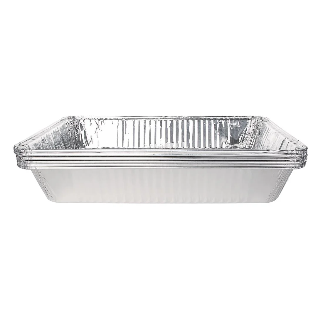 Fiesta Recyclable Foil 1/1 Gastronorm Containers (Pack of 5) - Image 2
