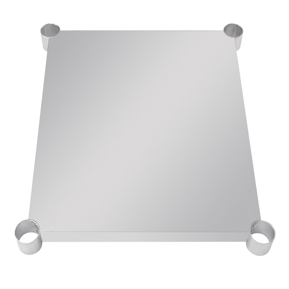 Vogue Stainless Steel Table Shelf 600x600mm