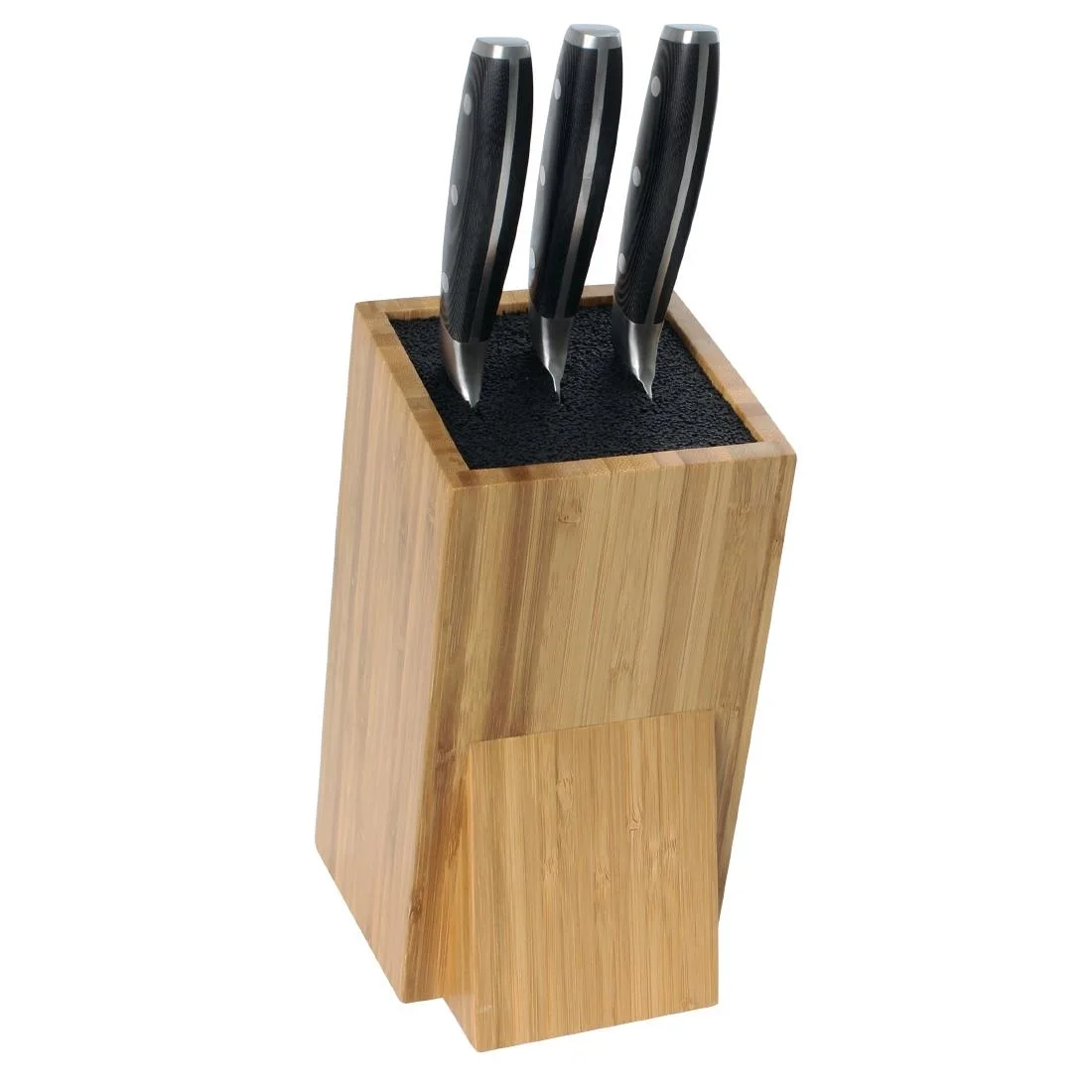 Vogue Wooden Universal Knife Block - Image 2